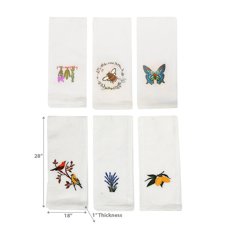 Cotton Waffle Tea Towel Kitchen Towel