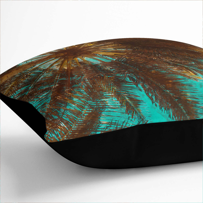 Square Throw Cushion, 40 x 40 cm, Black