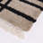 Leana Black Geometric Stripe Area Rug-850839577