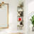 Hayner 5 Tier Rustic Wood Floating Shelves-2115394421