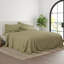 Ensemble de draps ultra-doux double brossé 6 pièces - Pochette profonde, infroissable, literie résistante à la décoloration-863243139-863243142