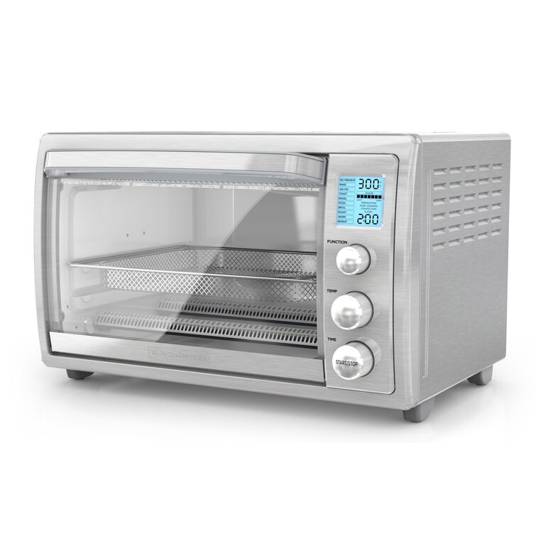 Black & Decker TO4314SSD Rotisserie Convection Countertop Toaster Oven Silver