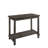 Weathered Gray Finish Counter Height Table