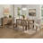 Vancamp Seashore Fixed Top Dining Table, Antique Natural