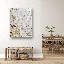 Taupe Gray Abstract Print-825762054-825762058