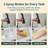 Vintage Kitchen Faucet With Pull Down Sprayer – 3-in-1 Modes (stream/spray/sweep), Tool-free Diy Install, 360° Swivel & 20" Hose – Matte Black Finish For Bar, Rv, Farmhouse & Prep Sink (1 Or 3 Hole)