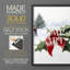 «Christmas Holiday Art DCCL XXXIV», reproduction d'art encadrée - bois massif-1815871992-1815871993