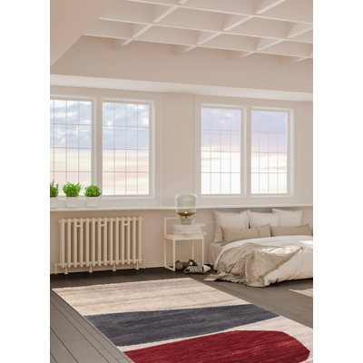 Peshawar Ziegler Grey Rug 5'0" x 7'0"