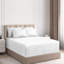 My Home Store Gylfi 300 Thread Count Egyptian-Quality Cotton Percale Fitted Sheet-773707577-773707576