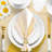 Gold Reindeer Napkin Ring Set of 4 in Graceful Leaping Pose for Elegant Dining Table Decor