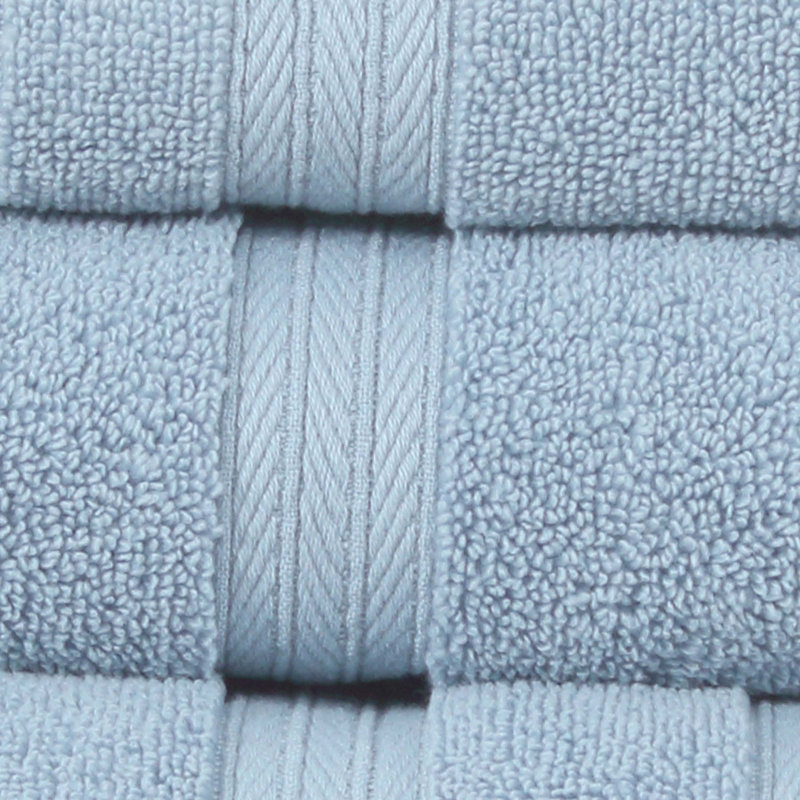 Ensemble de serviettes de bain 100% coton Elegance Essentials 550GSM Zero Twist (2 serviettes de bain, 2 serviettes à main)