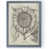 Toile avec cadre gris