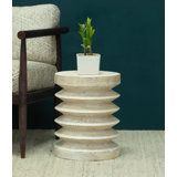 Krumm Solid Wood End Table