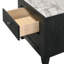 Table de chevet contemporaine 1pc