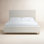 Linen Upholstered Bed