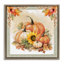 "Autumn Pumpkins", art mural sur toile par Nicole DeCamp