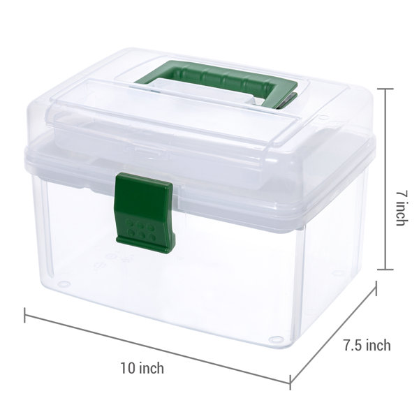 Rebrilliant Craft Case First Aid Storage Box Rebrilliant