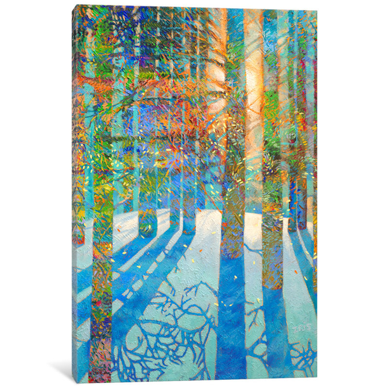 «After The Snow Fell» par Iris Scott - Estampe numérique sur toile tendue avec châssis, H 18 po x l 12 po x P 1,5 po