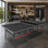 Ensemble de table de ping-pong pliable et portable 8 pi noir