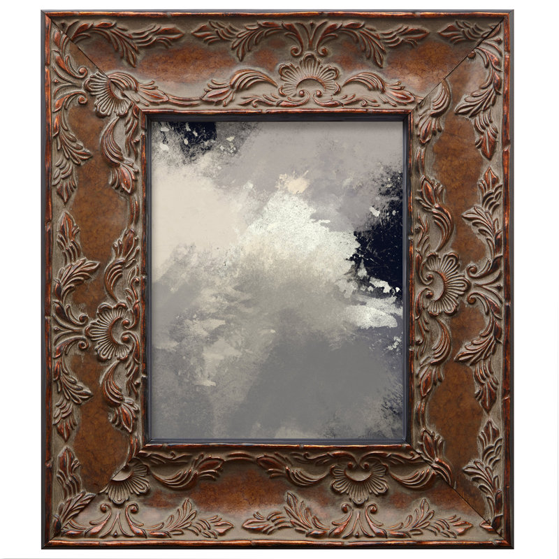 Cadre pour photo simple Scriber, Or antique, 8" x 10", Glass