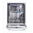 Unique Appliances Classic Retro 24" 45 Decibel ENERGY STAR Certified Built-In Dishwasher with Adjustable Rack Stainless Steel-84990829