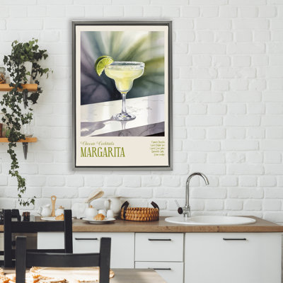 Margarita on Marble Floating Frame, design by Andreas Magnusson