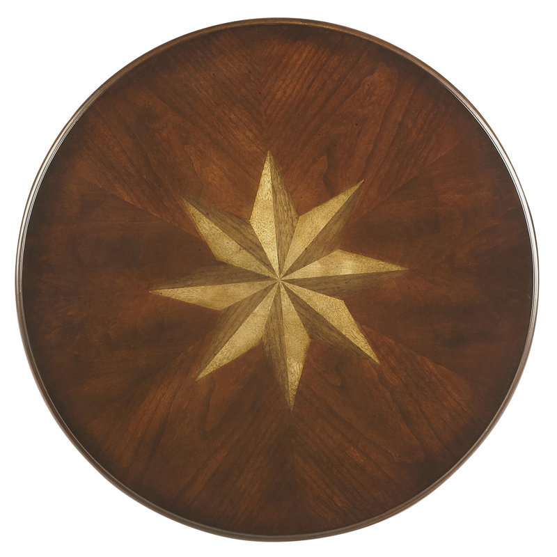 Table de bout Anicka, Brun foncé