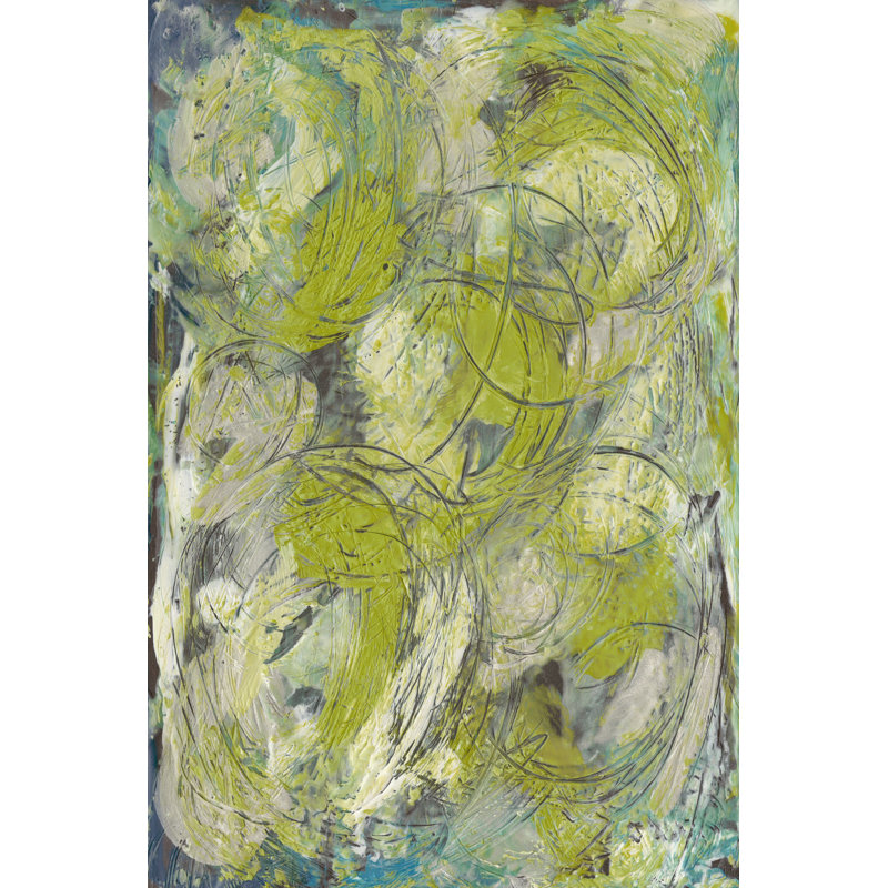 Citron Circuit I by J. Holland - Wrapped Canvas Art Prints, 91cm H x 61cm W