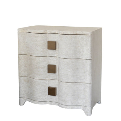 Toile Linen Bedside Chest