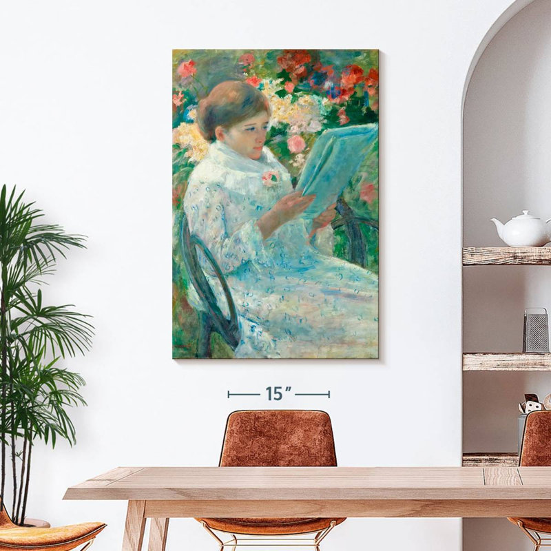 Sur un balcon 1878-1879, H 45 po x l 30 po