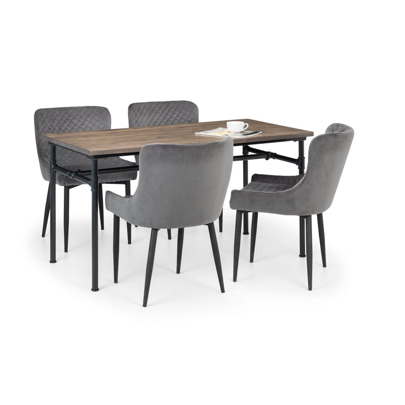 Wynn 5 - Piece Dining Set, Black