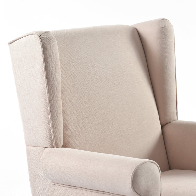 Chaise berçante Haven Premium , Crème