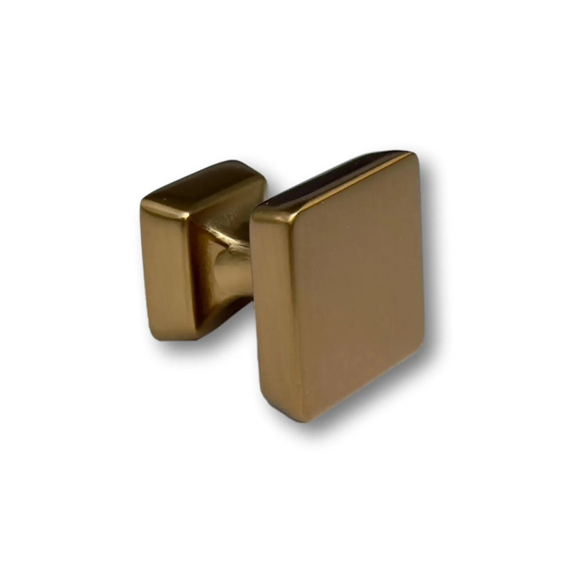 Champagne Bronze Owen 1-1/4"  Square Cabinet Knob