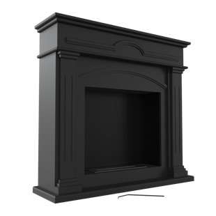 37.8'' W Bio-Ethanol Fireplace