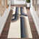 Moderen Machine Washable Rug with Rubber Backing for Living Room Abstract Non-Slip Area Rug Indoor Carpet Non-Shedding Rug for Bedroom Dining Room Hallway Kitchen Office Playroom Nursery