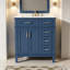 Meuble-lavabo 30 po avec comptoir en céramique, armoire et tiroirs-1500849639