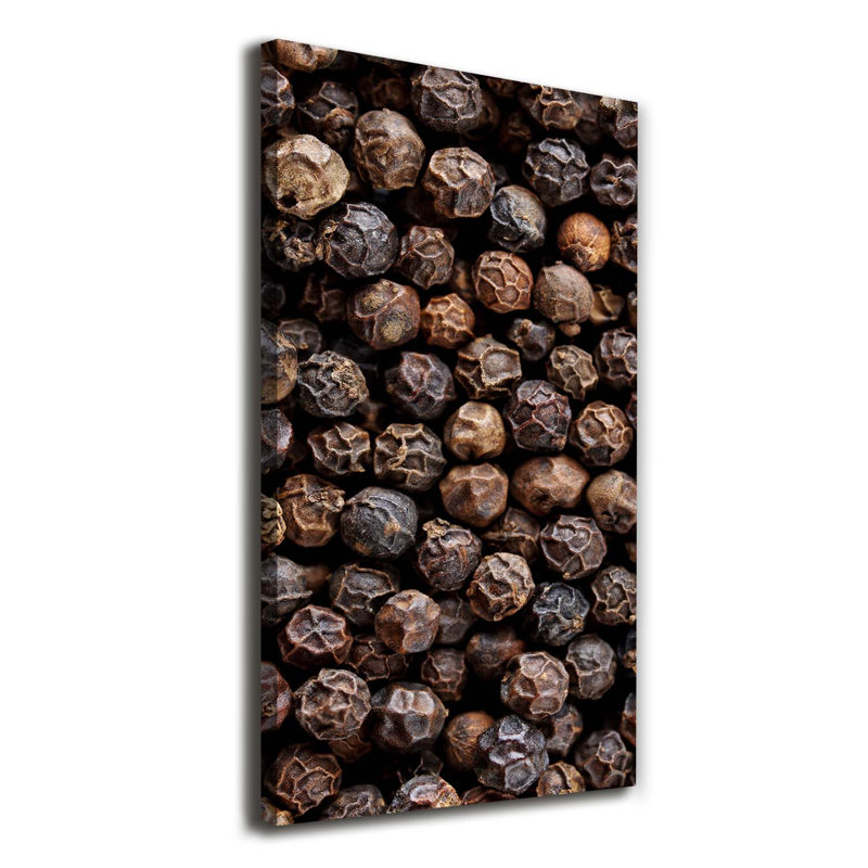 Grains Of Pepper - Wrapped Canvas Print