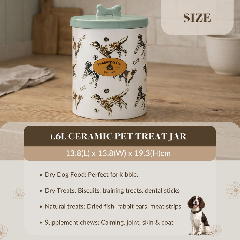 Rural Retreats White/Seafoam Food Storage And Container