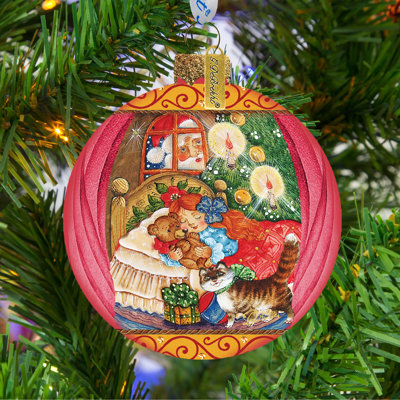 Ornement boule de Noël Holiday Splendor