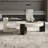 Bianco White Coffee Table With Side Table White