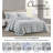 Pre-Washed Cotton Plaid Lightweight Reversible Quilt Set-73895851-73895849