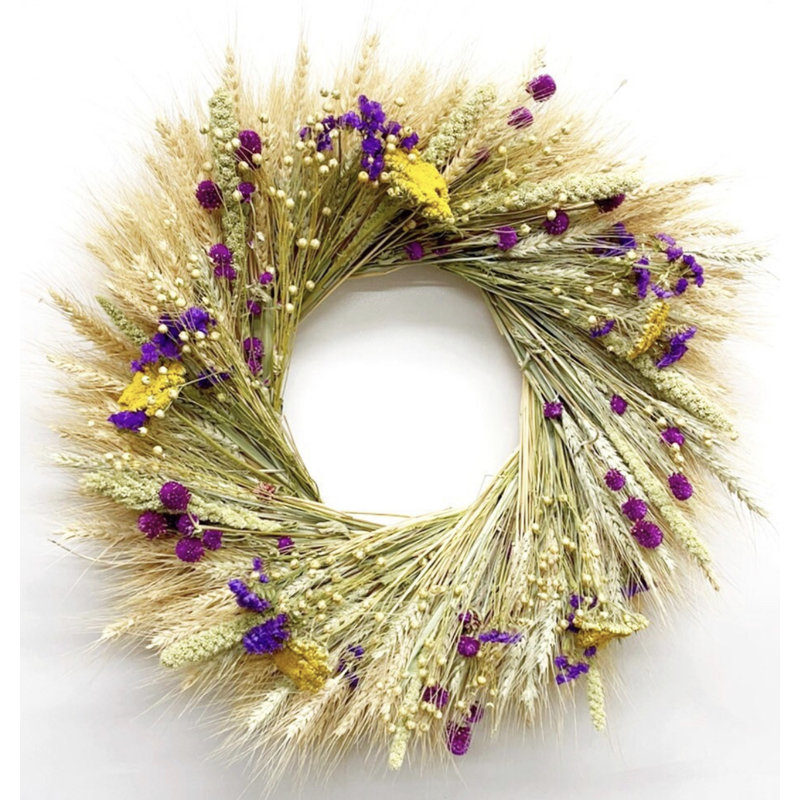 Handcrafted Dried 22'' Wreath