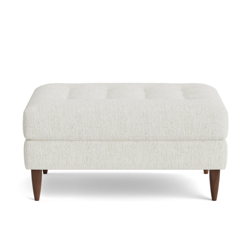 MCM Ottoman, Performance Weave - Snow
