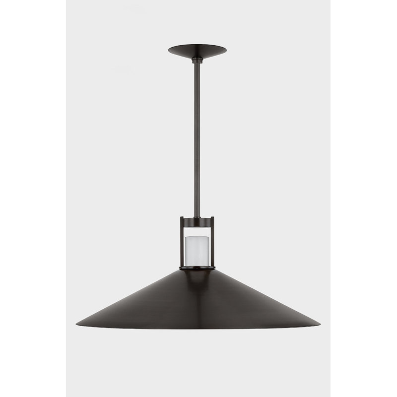 CLERMONT PENDANT, Bronze, 12.5" H x 28" W x 28" D