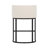 Modern Upholstered Counter Stool with Metal Frame-124062058