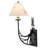 Jaderius Steel Candle Wall Light
