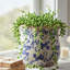 Pot et pot de fleurs rétro en céramique rétro, pot de fleur antique rétro pour plantes d'intérieur et décoration de jardin-1407973355