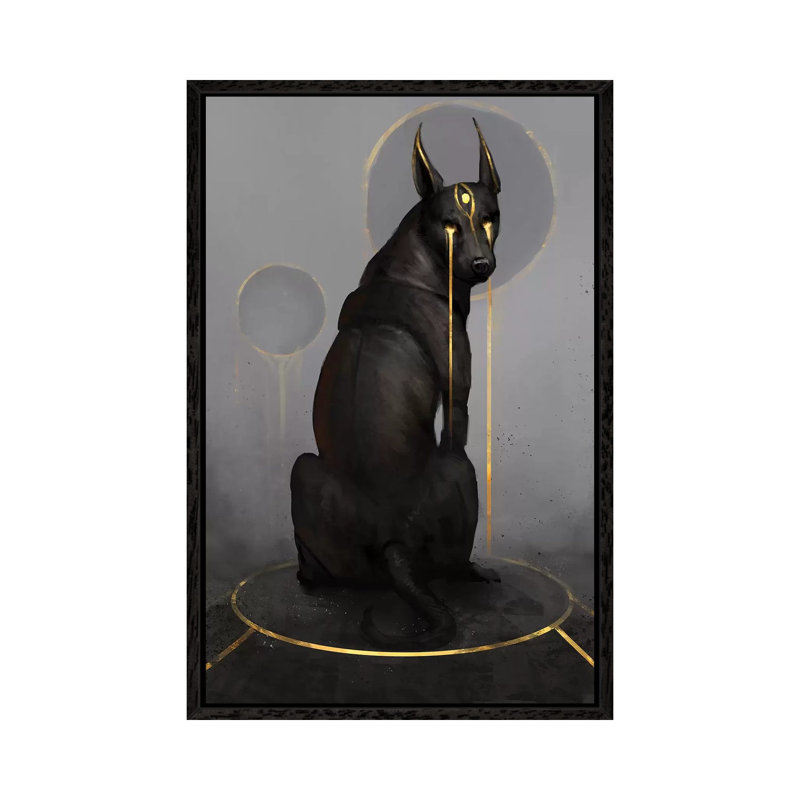 Still 1 Piece Wall Art on Canvas, 66.04cm H x 45.72cm W x 3.81cm D, Black Framed