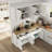 63"W Kitchen Pantry Sideboard Storage Cabinet-602813763