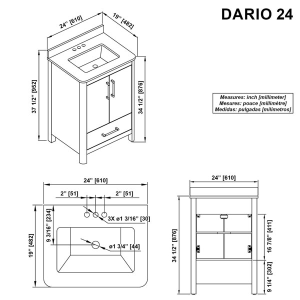 Dimensions du produit